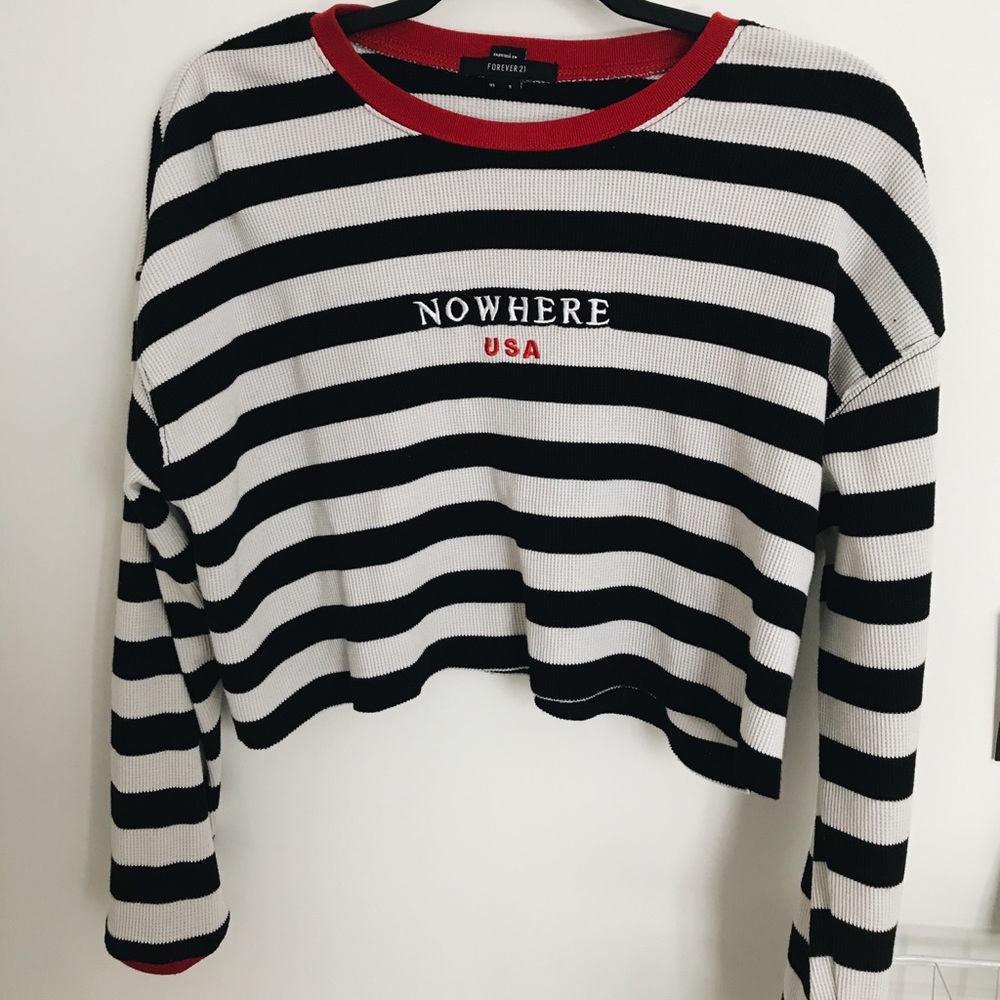 Sweater Crop Top